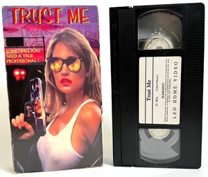 TRUST ME VHS - TESTED & WORKS - 1995 - FREE SHIPPING - ALEX LAUREN ACTION - Picture 1 of 2