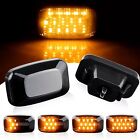 2x Dynamic Led Side Marker Signal Fit For Toyota Land Cruiser 70 80 100 Series