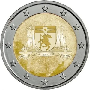 2 Euro Gedenkmünze Litauen 2025 Regionen - Bild 1 von 1