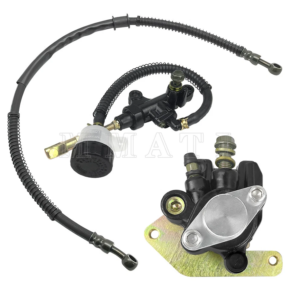 Kit de pinza de freno trasero y cilindro maestro y manguera para Yamaha Banshee 350 1987-2006 Foto 1 de 4