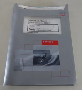 Manual De Taller Audi Cabrio Tipo 89 Sistema De Inyección / Encendido De 10/99 - Imagen 1 de 1