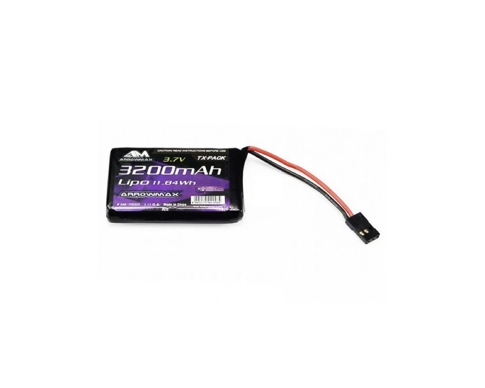 ARROWMAX Lipo Akku 3200mAh 3.7V für Sanwa MT-44 AM700991  - Bild 1 von 1