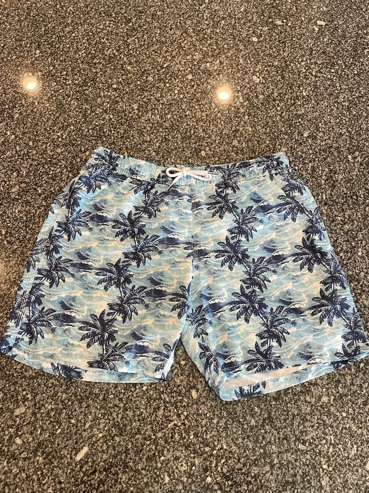 Bañador Blue Wave Talla Grande Azul Palmera Ondas (A5) Foto 1 de 4