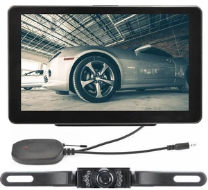 7" Car GPS Navigation System Wireless Backup Camera Reverse Rear View Bluetooth - Picture 1 of 5