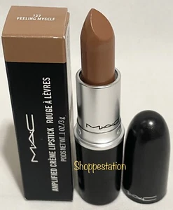 MAC Amplified Creme Lipstick Shade 127 FEELING MYSELF Full Size 3g New In Box - Picture 1 of 4