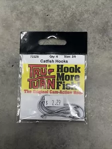 Tru Turn Hooks size 2/0 6 Hooks - Picture 1 of 2