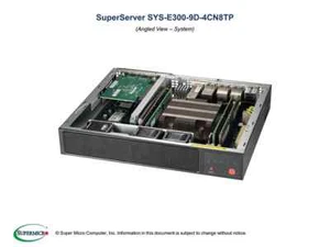 ✅*Authorized Partner* Supermicro Server SYS-E300-9D-4CN8TP, X11SDV-4C-TP8F 1U - Picture 1 of 4