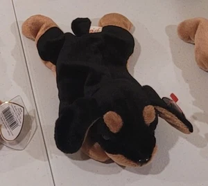 Beanie babies beanie baby - Doby the Doberman Pinscher Dog c1996 - Picture 1 of 1