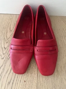 Louise et Cie Alamea Red Loafer - Women's Size 7.5 Flaxen MSRP $98.95 Flats - Picture 1 of 3