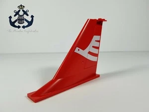 LEGO City Red Plane Tail 14 x 2 x 8 White Airline Bird Pattern 54094pb01 Town - Picture 1 of 1