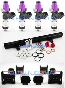 fit Nissan 180sx 240sx s13 SR20 SR20DET bosch ev14 1200cc Fuel Injectors rail - Picture 1 of 1