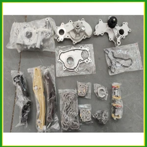 Timing Chain Kit Water Pump w/ 4 Bolt Flange Fit 3.5L Ford F150 Transit 15-17 - Picture 1 of 6