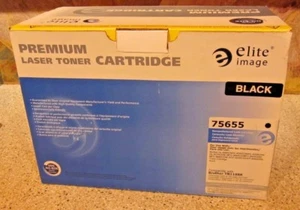 Elite Image Toner Cartridge, 2500 Page Yield, Black (ELI75655) - Picture 1 of 3