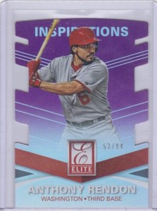 2015 Panini Elite Anthony Rendon Inspirations /94 Washington Nationals #83