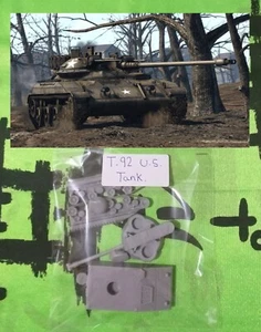 Kit maqueta para montar y pintar - Vehículo militar . T 92 US Tank - 1/72 - Imagen 1 de 2