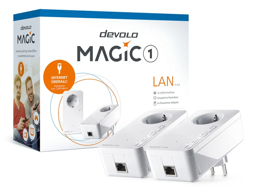 devolo Magic 1 LAN 1-1-2 Starter Kit (08295)