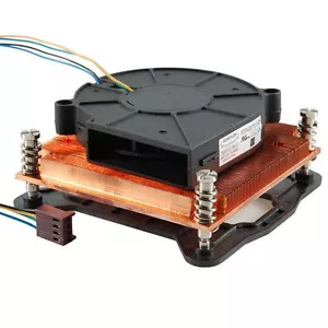 EverCool LGA1156A-B715 Intel Xeon/1156/1155 All Copper 1U Active CPU Cooler - Picture 1 of 1
