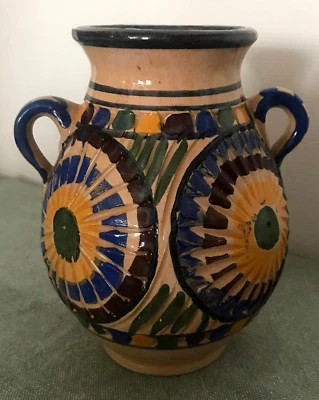 Vase Keramik Design Tunisia Deko Gastro Blumenvase Wase - Bild 1 von 4