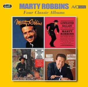 Marty Robbins Four Classic Albums 2-CD NEW SEALED Country Gunfighter Ballads+ - Picture 1 of 3