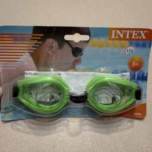 New! 2012 Intex Play Goggles Green Kids 8+ #55602 - Picture 1 of 8