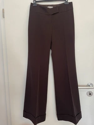 Damenhose, Beine weit, braun Größe 36 - Bild 1 von 2