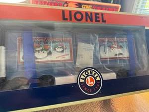 🚂 G SCALE -LIONEL LARGE - CHRISTMAS BOXCAR -SNOWMEN- NEW💥G760 - Picture 1 of 5