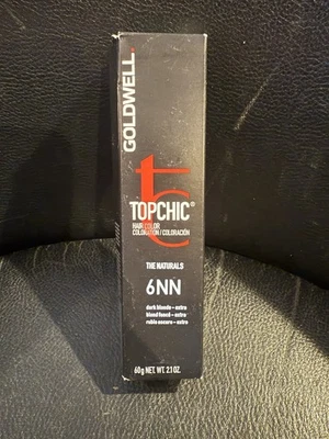 Goldwell Topchic Hair Color, 6nn Dark Blonde-extra 2.03 oz - Image 1 of 2