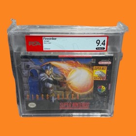 9.4 A+ Firestriker PSA Super NES Nintendo SNES WATA GRADED CGC VGA New Sealed