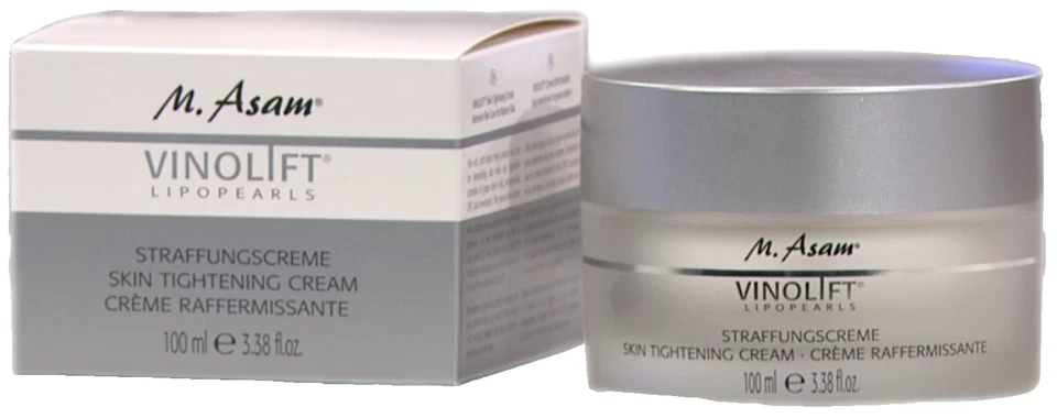 M. Asam VINOLIFT Lipopearls Skin Tightening Cream-NIB-3.38 oz-Pristine Packaging - Image 1 of 3