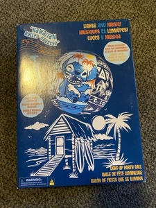 Disney Stitch Light Up Party Ball Hawaiian Roller Coaster - Picture 1 of 3
