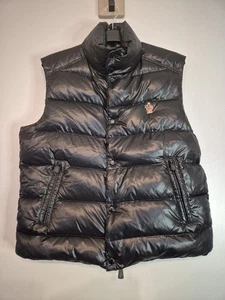 Authentic Women's Moncler Grenoble Gilet Down Puffer Vest Jacket Size 4 M/L - Picture 1 of 20