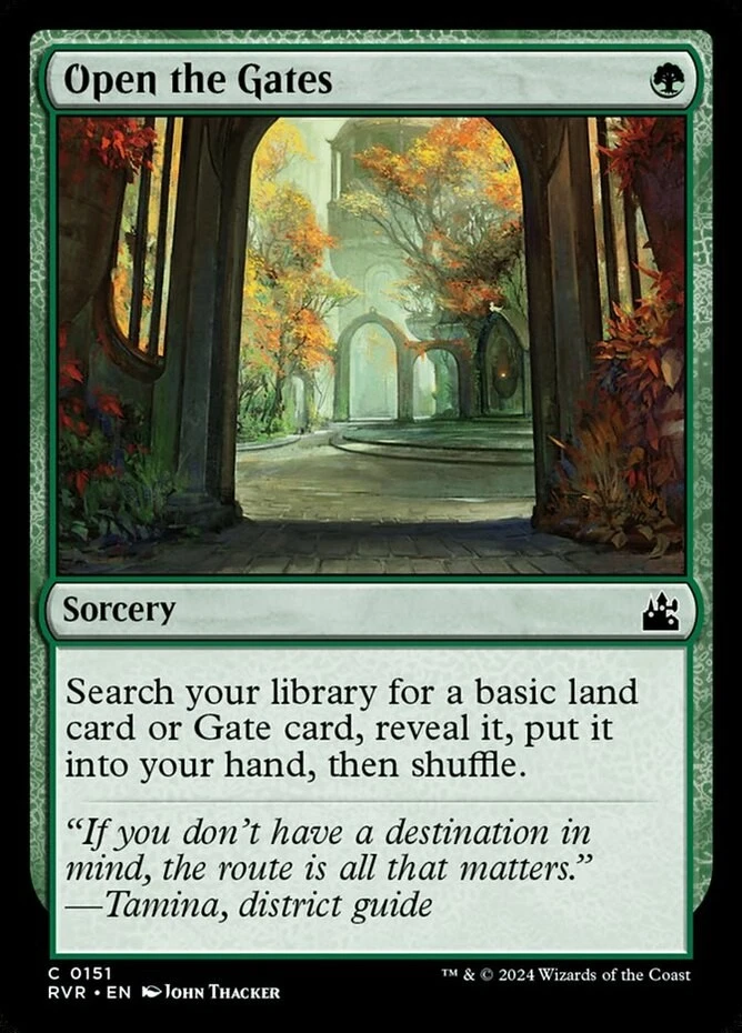 x1 Open the Gates - Ravnica Remastered - NM - MTG - Image 1 of 1