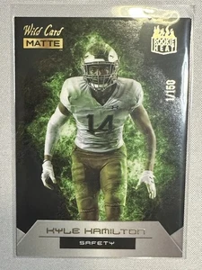 Comodín paralelo verde calor novato Kyle Hamilton 2022 mate[01/150][RC] #RH-20 - Imagen 1 de 2