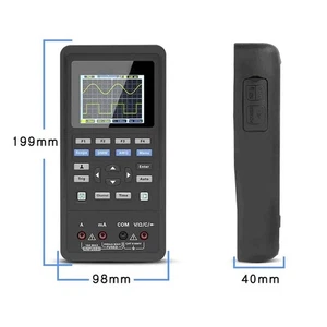 Oscilloscope+Multimeter For Hantek 2C42 Digital 2in1 2CH 40MHz Bandwidth - Picture 1 of 5