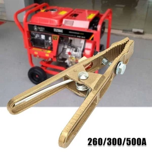 Fácil de usar tierra de latón en forma de una para abrazadera de soldadura para uso 260A 300A 500A - Imagen 1 de 13