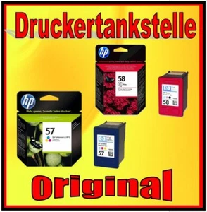 Original HP Nr. 57+58 PSC 1310 1311 1312 1315s 1317 1340 1350 1355 2105 2108 TOP - Bild 1 von 2
