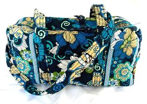 Vera Bradley Mod Floral Blue Classic 100 shoulder bag NWOT