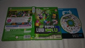SUPER LUIGI U wiiu wii u pal España Mario bros new nintendo - Imagen 1 de 2