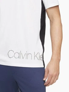 Calvin Klein Men's Sleepwear Pieced Lounge Crewneck T-Shirt , white , Size M - Picture 1 of 3