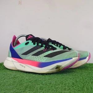 Adidas Trainers Size 7.5 Men Adizero Adios Pro 3 Running Shoes Gym Sports Carbon - Picture 1 of 12