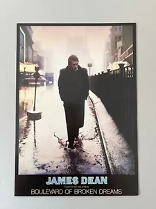 JAMES DEAN,BOULEVARD OF BROKEN DREAMS  BY HELNWEIN,RARE 1987 SMALL ART PRINT - Picture 1 of 6