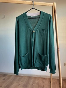 Paolo Pecora Woll Strickjacke Größe M - Bild 1 von 8