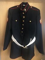 USMC US MARINE CORPS NCO OFFICER FORMAL EVENING DRESS GLOVES XL