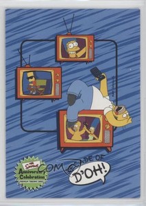 2000 Inkworks The Simpsons Decade of D'oh! Receive First Emmy Award #6 x9h