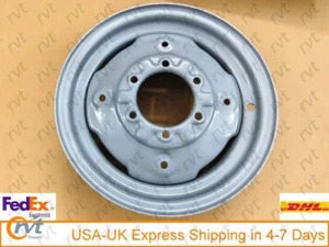 5.75" x 17.5" 6 Bolt Front Wheel Rim Fits For Ford Tractor - Picture 1 of 7