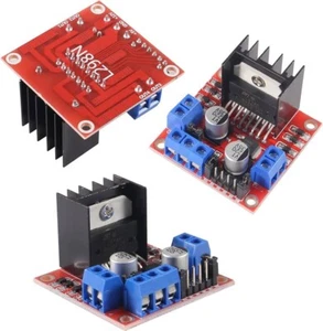 1x L298N Dual H Bridge Control Board DC Stepper Motor Driver Board Module Robot - Picture 1 of 2