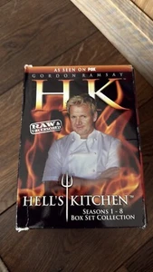 Hell's Kitchen: Season 1 - 8 Box Set DVD Uncensored Gordon Ramsay - Imagen 1 de 3