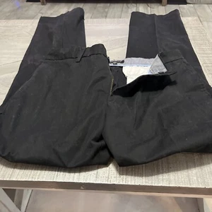 BANANA REPUBLIC Men Emerson Straight 100% Cotton Chino Pant - 33x34 Black - Picture 1 of 2
