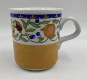 Dansk Fiance Fruits Mug (s) Orange Band 4 Inches Tall - Picture 1 of 3
