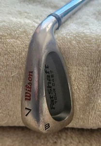 Wilson Fat Shaft Tour Cast 7 Iron Fat Shaft Stiff Steel Shaft Wilson Grip - Picture 1 of 6